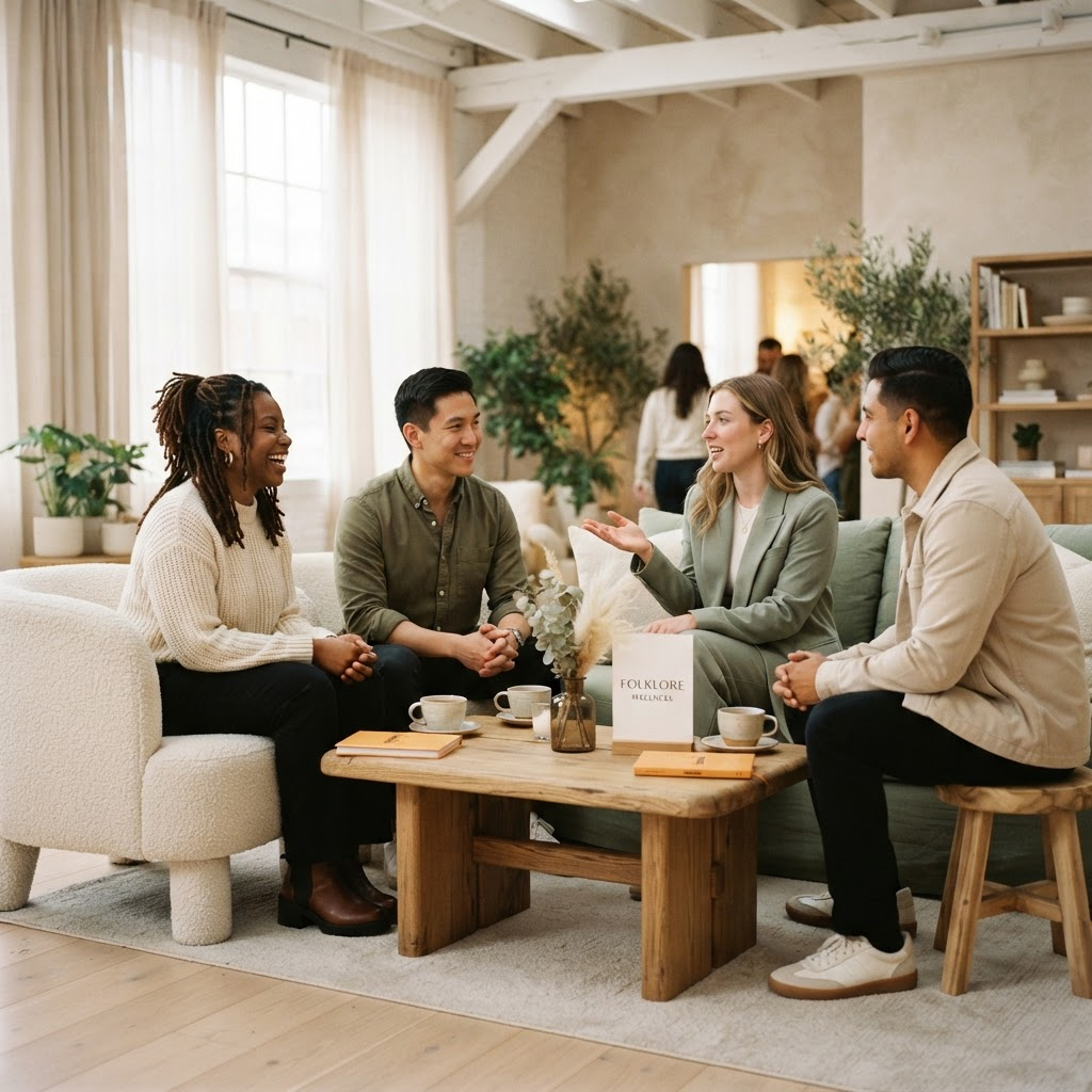 Founders connecting at a Connecxions event